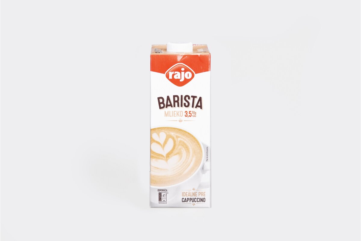 Mlieko trvanlivé  Rajo Barista 3,5% 1 l
