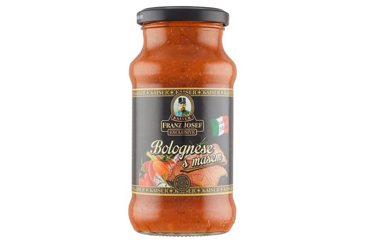 Bolognese paradajková omáčka so zeleninou a hovädzím mäsom 350 g