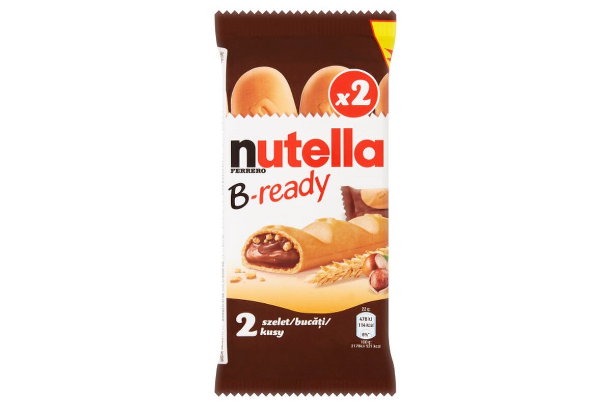 Nutella B-ready plnená oblátka 2 x 22 g / 44g