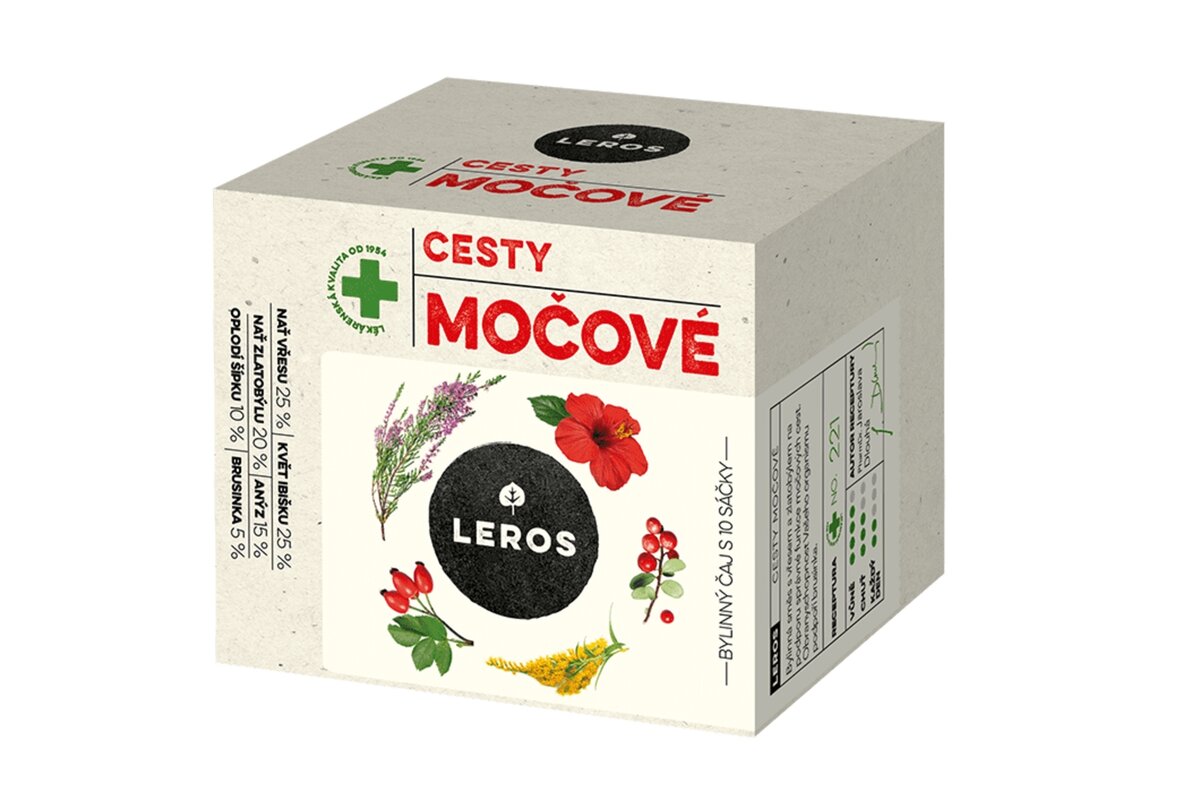 Čaj Močové cesty 15 g LEROS