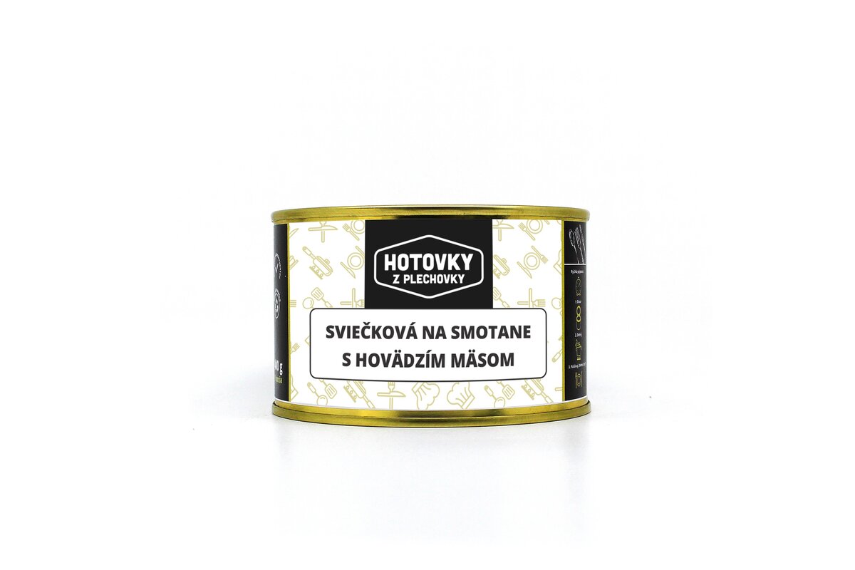 Sviečková na smotane s hovädzím mäsom 1 porcia